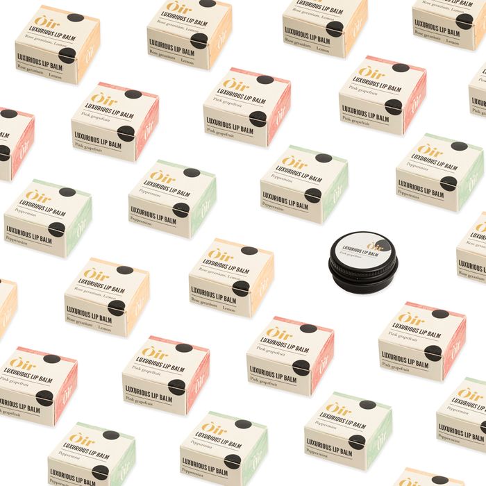 Pink grapefruit lip balm