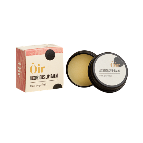 Pink grapefruit lip balm