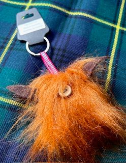 Highland Cow Keyring