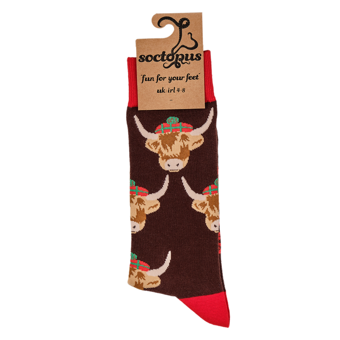 Highland Cow Socks