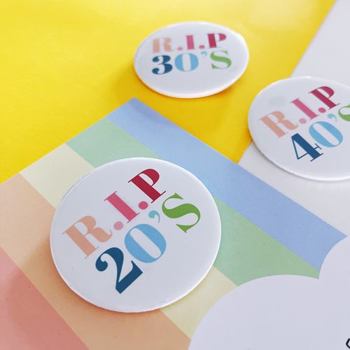 *Brand New Pin Badges