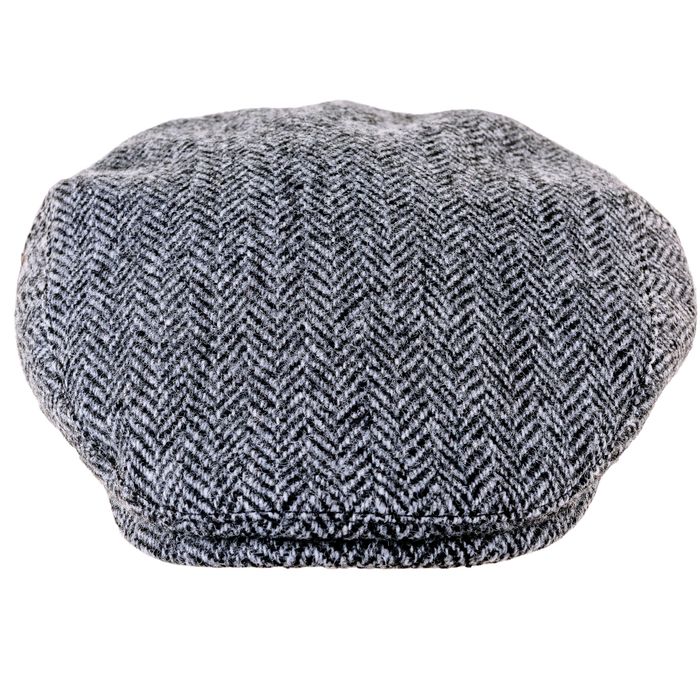 Highland Harris Tweed Flat Cap