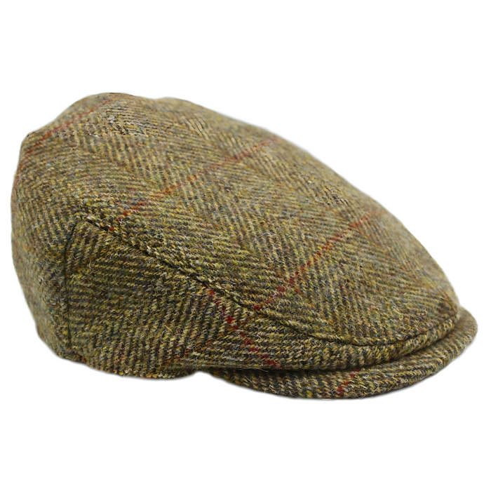 Highland Harris Tweed Flat Cap