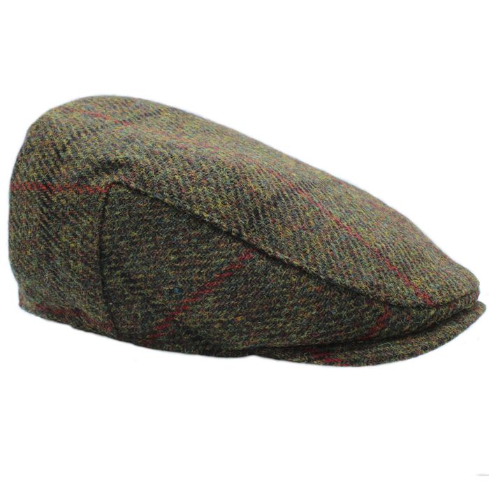 Harris Tweed Mens Flat Cap NEW Colurs for 2026