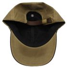 Hamilton Wax Baseball Cap with Genuine Leather Peak