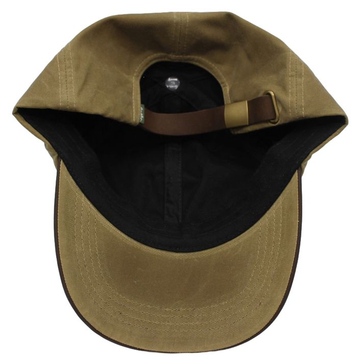 Hamilton Wax Baseball Cap with Genuine Leather Peak
