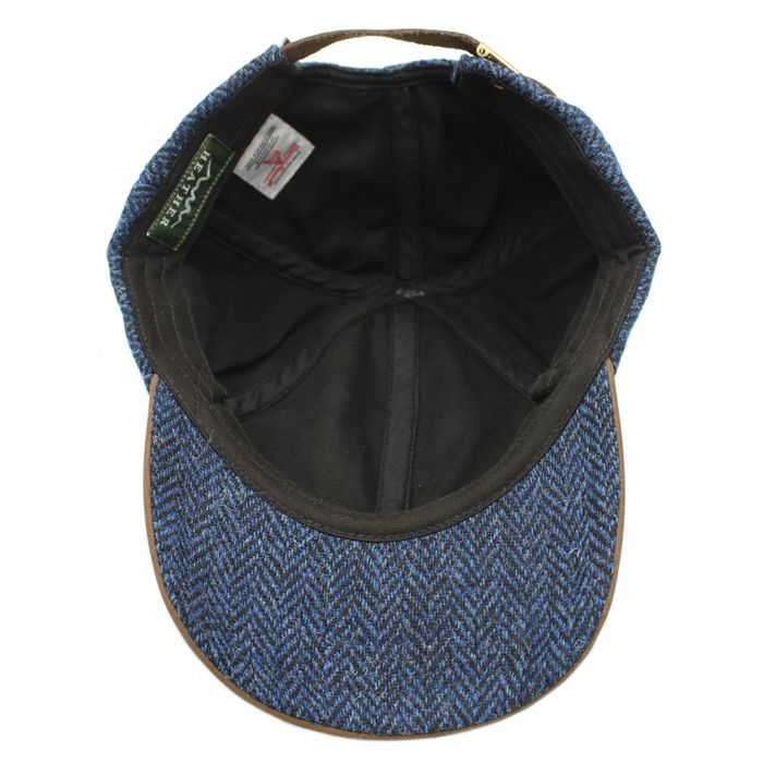 Harris Tweed BB Cap with Genuine Leather Peak NEW Colours 2026
