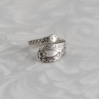 Past Present Spoon Rings