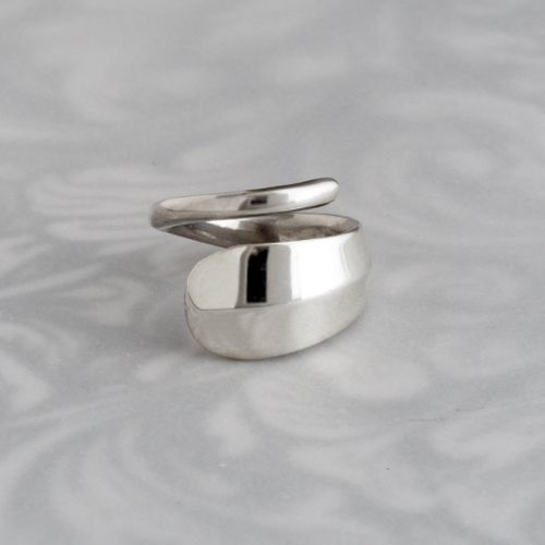 Past Present Spoon Rings