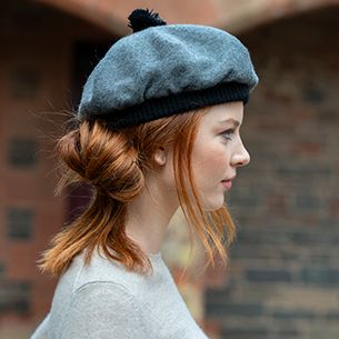 ABSCL Bowhill Lambswool Scarf/ HTBW Lambswool Tam