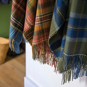 ABRG Borders Lambswool Blankets