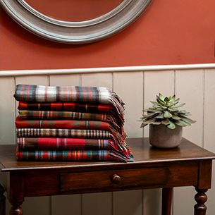 ABRG Borders Lambswool Blankets