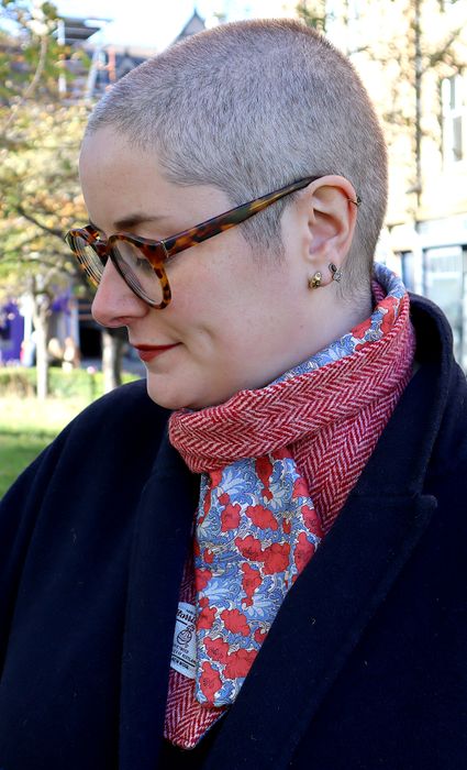 Harris Tweed Skinny scarves