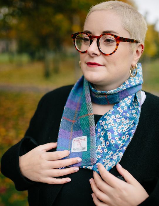 Harris Tweed Skinny scarves