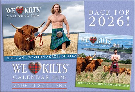 WE LOVE KILTS CALENDAR 2026