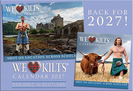 WE LOVE KILTS CALENDAR 2027