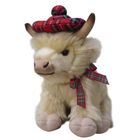 Highland Cow Soft Toys with bonnets