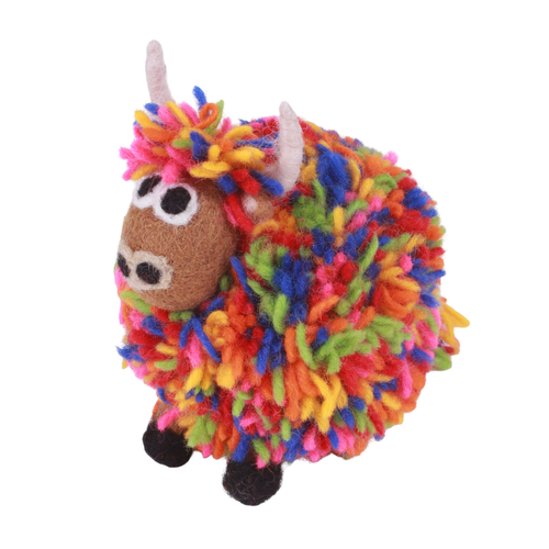 Felted Friends -hand felted standing decorations & bag charms