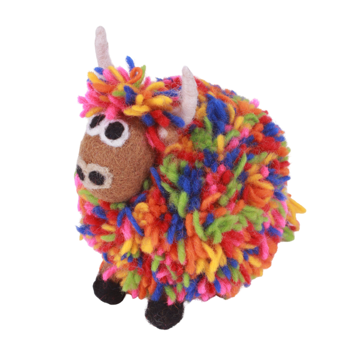 Felted Friends -hand felted standing decorations & bag charms