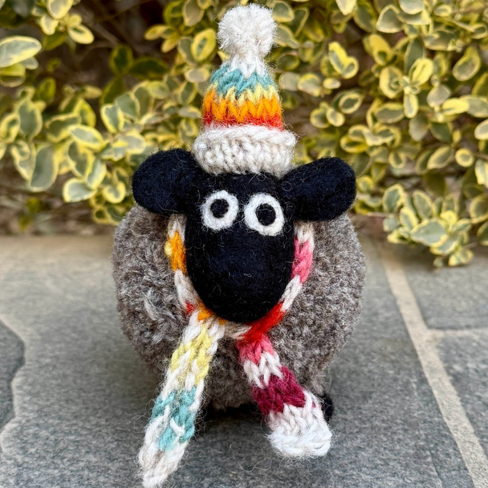 Felted Friends -hand felted standing decorations & bag charms