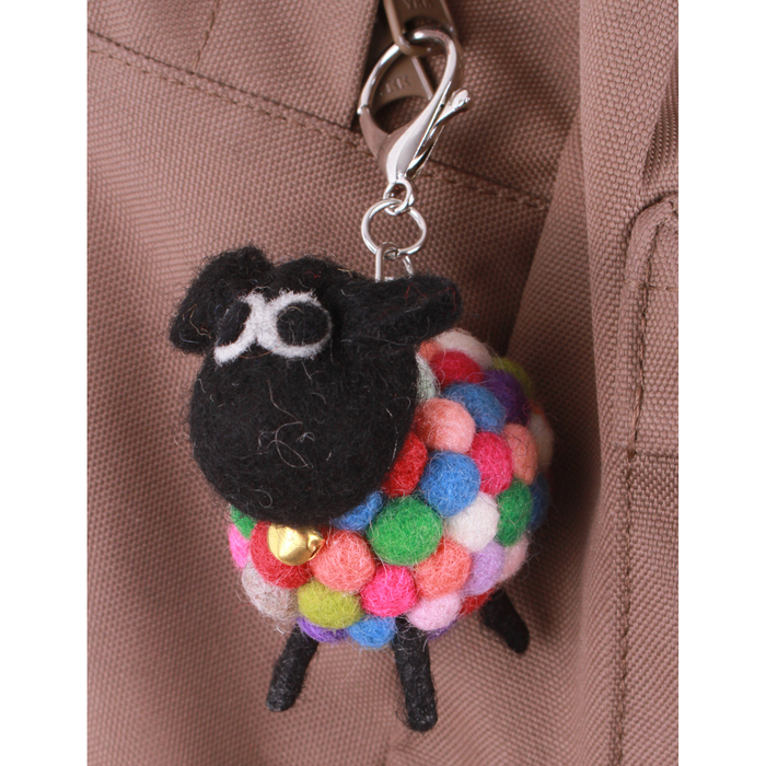 Felted Friends -hand felted standing decorations & bag charms