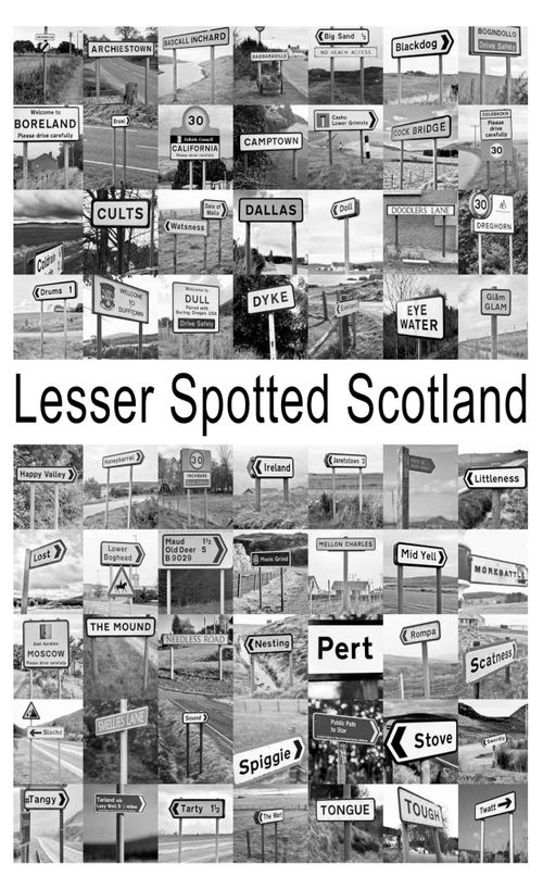 Lesser Spotted Scotland - Tea Towel