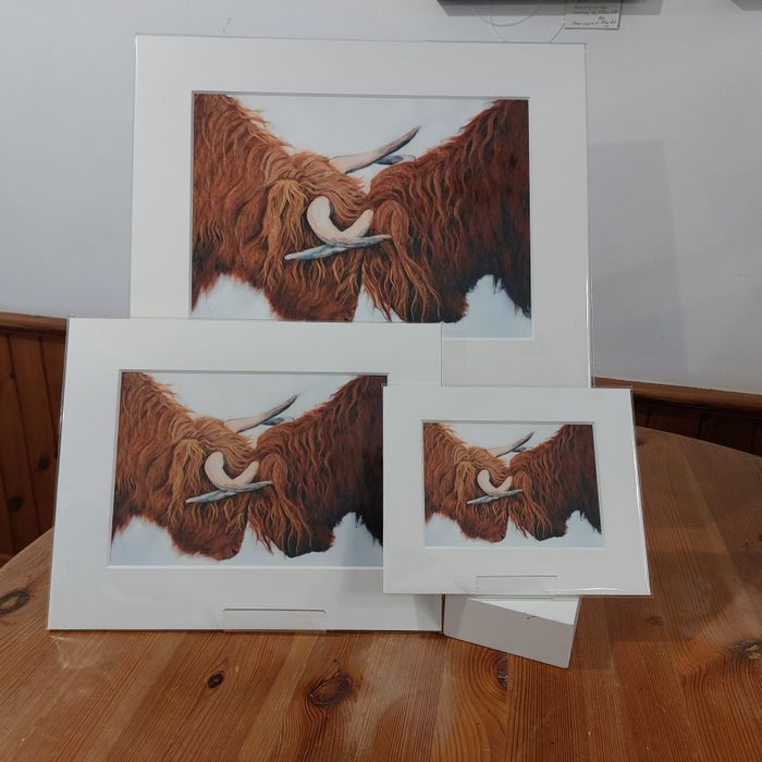 Mounted Giclee Prints