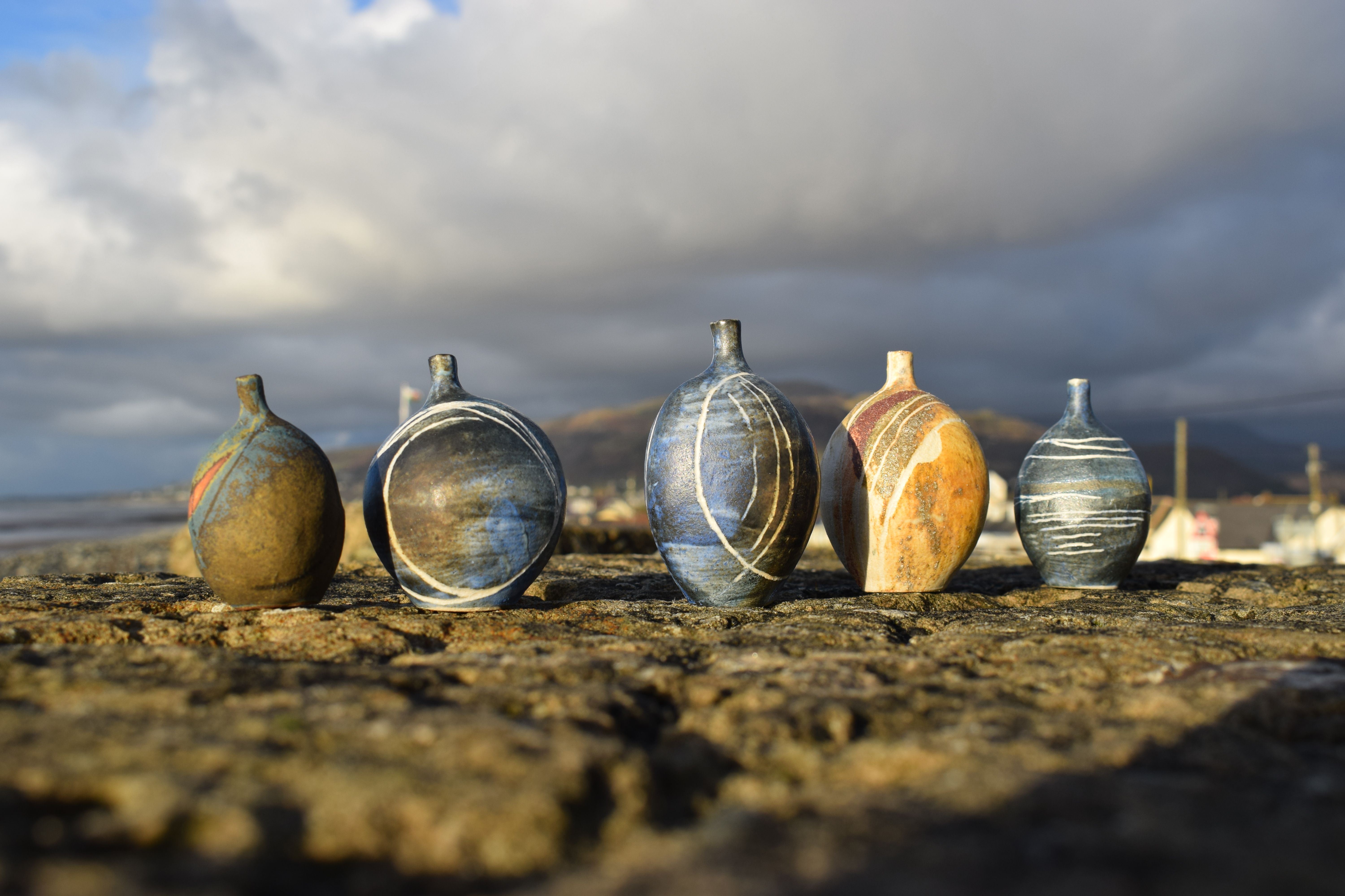 Rattling Pebble Bottles