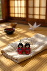Paper & Wooden Earrings