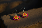 Paper & Wooden Earrings