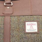 Brodie Harris Tweed and Genunine Leather Travel Bag