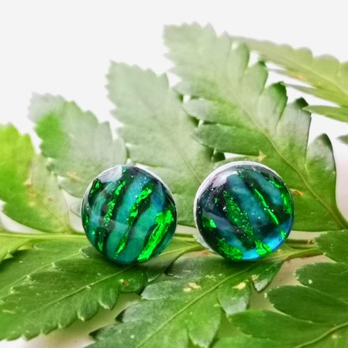 Inky stud earrings
