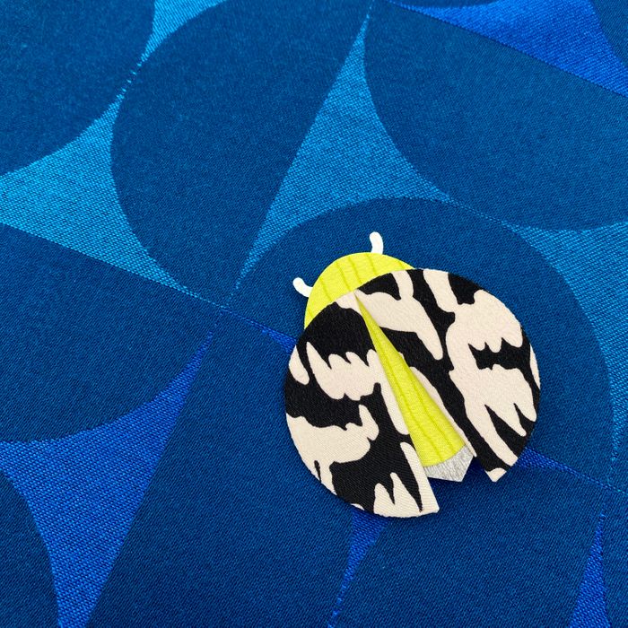 Moon Beetle Brooch