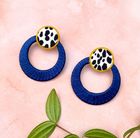 New Moon Stud Earrings