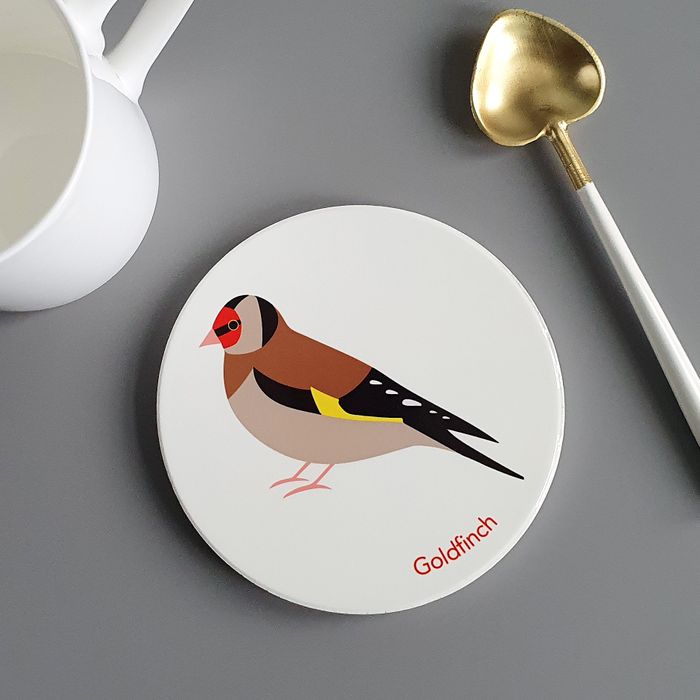 Garden Birds Ceramic Coasters Collection