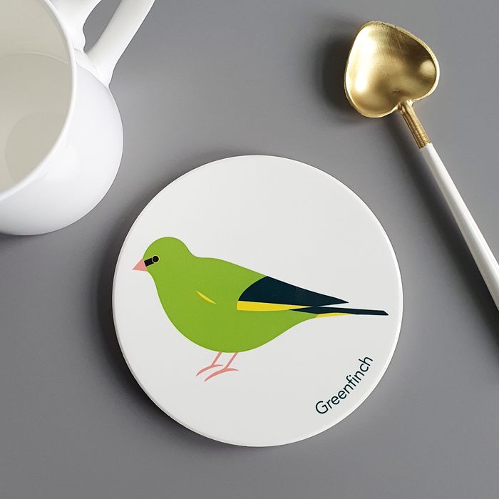 Garden Birds Ceramic Coasters Collection