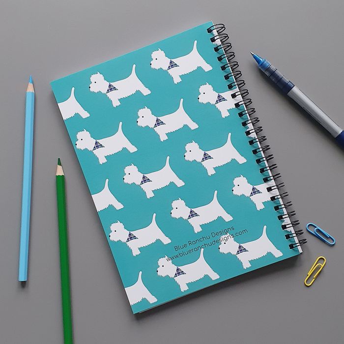 West Highland Terrier Notebook