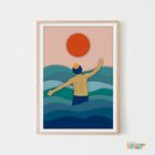 Wild Swimming Art Prints