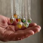 Woodland Acorn Pendants