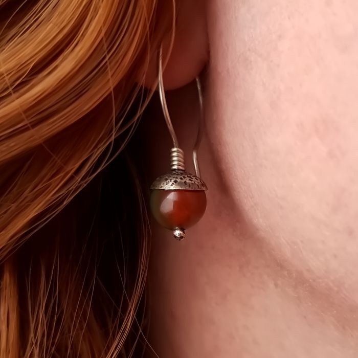 Woodland Acorn Earrings