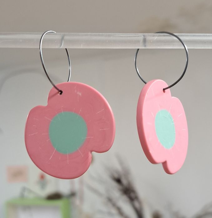 poppy hoops