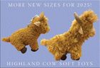 HIGHLAND COW SOFT TOYS