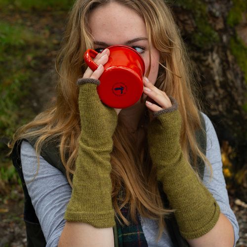 Long Alpaca Mittens