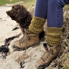 Ladies Alpaca Chunky Knee Socks