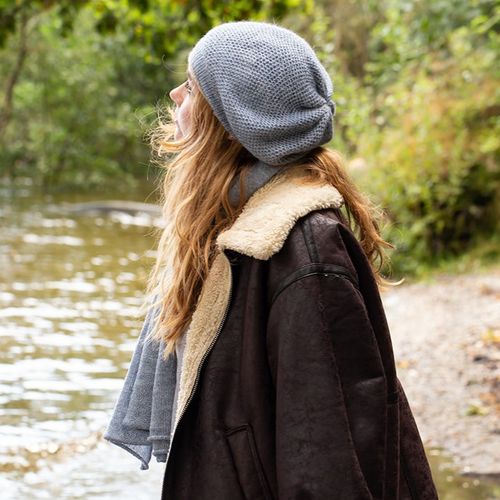 Slouchy Alpaca Beanie