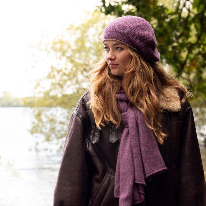 Slouchy Alpaca Beanie