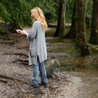 Alpaca Rib Knit Cardigan