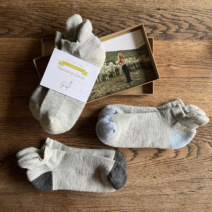 Ladies Alpaca Running Socks