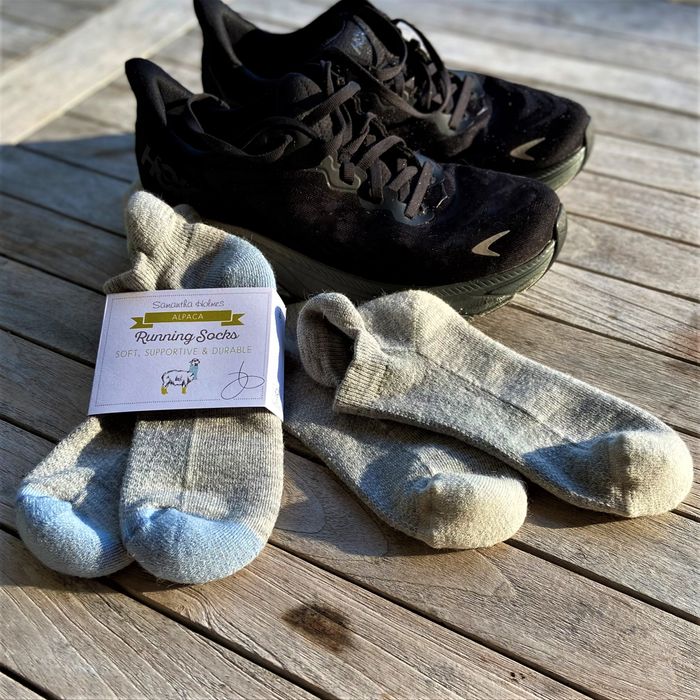 Ladies Alpaca Running Socks