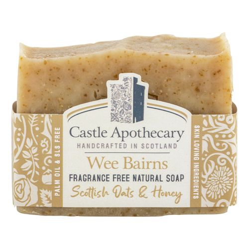 Wee Bairns - Fragrance Free Natural Soap with Scottish Oats and Scottish Honey